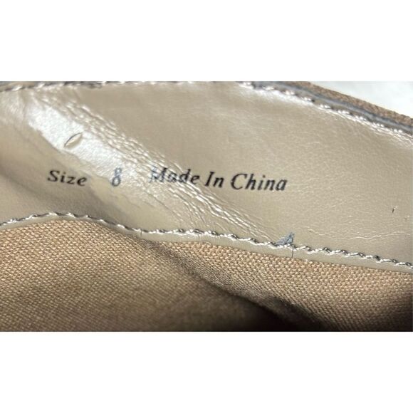 Dolce Vita Tan Suede Heeled Ankle Boots - Picture 7 of 9